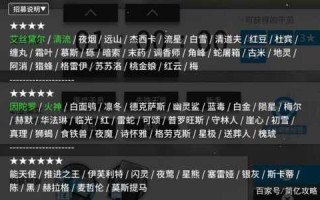 明日方舟公招爆发标签，明日方舟公开招募标签概率？