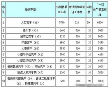 学车多少钱？广州学车多少钱？-第5张图片-山川游戏