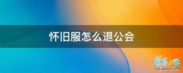 魔兽世界会长怎么退出公会，魔兽世界会长怎么退出公会的？-第3张图片-山川游戏