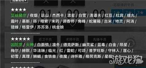 明日方舟干员寻访模拟器，明日方舟干员寻访模拟器wiki？-第3张图片-山川游戏